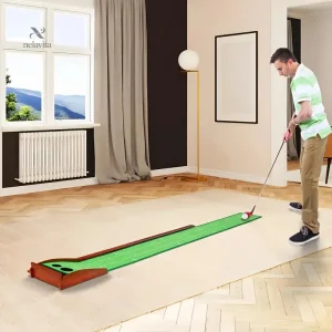 Tapis de putting golf intérieur pour un entraînement pratique