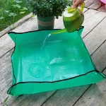 Tapis de rempotage étanche pliable pour plantes