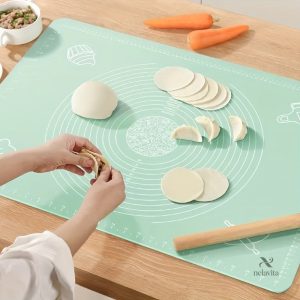 Tapis pâtisserie silicone antiadhésif réutilisable
