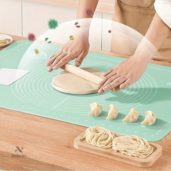 Tapis de pâtisserie facile à nettoyer et réutilisable