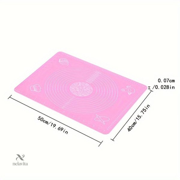 Tapis réutilisable pour la préparation de desserts