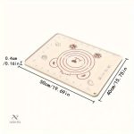 Tapis pâtisserie antiadhésif de qualité supérieure