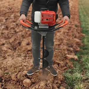 Aménagement du sol simplifié avec tarière thermique