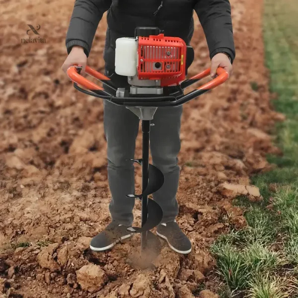 Aménagement du sol simplifié avec tarière thermique