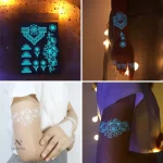 Designs de dentelle fluorescents pour un look unique