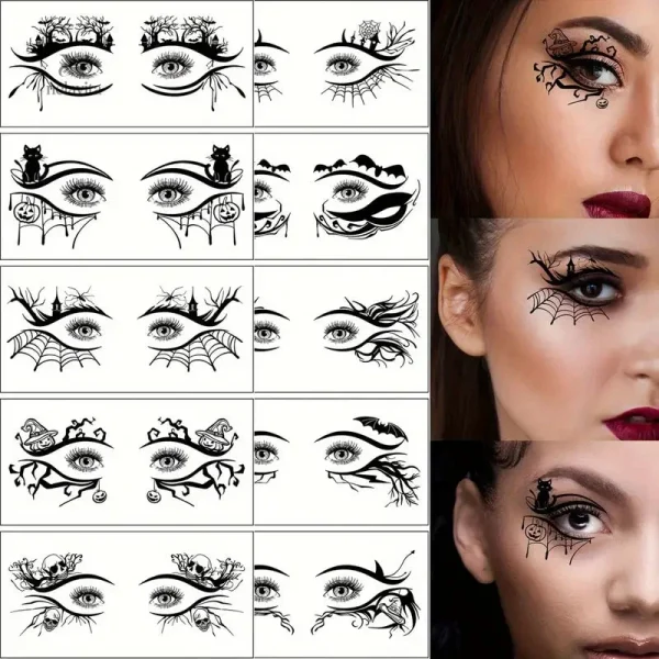 tatouages-ephemeres-halloween-pour-yeux-stickers-maquilla-w6f456-1 Tatouages éphémères Halloween pour les yeux