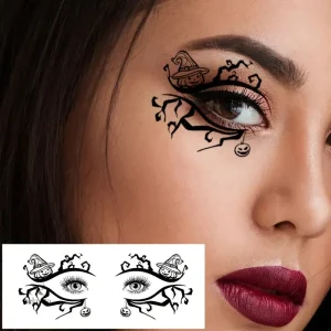 Maquillage éphémère pour un look festif