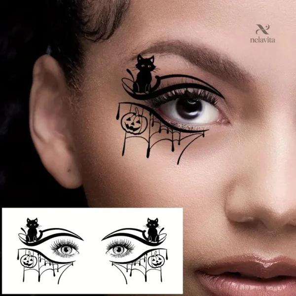 Tatouages fantaisie pour célébrations d'Halloween