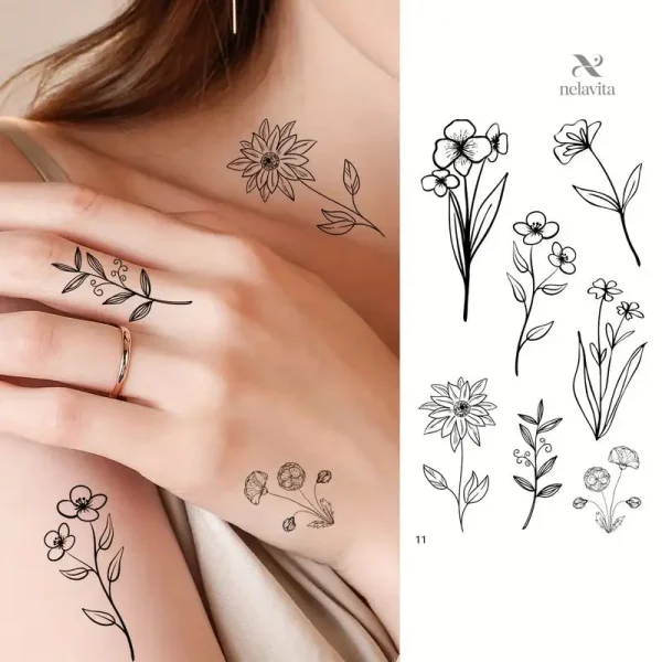 Citations inspirantes en tatouages temporaires