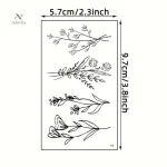 Tatouages éphémères pour épaule avec designs modernes