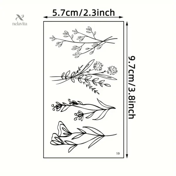 Tatouages éphémères pour épaule avec designs modernes