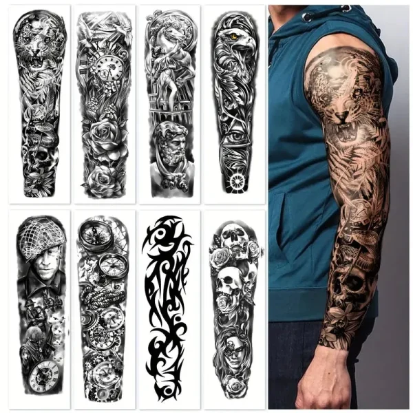 Tatouages temporaires longue durée pour un look unique et tendance