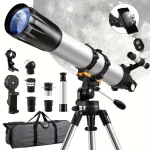 Télescope Astronomique avec Trépied et Accessoires
