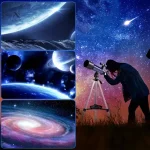 Télescope pour enfants - observation des étoiles et planètes