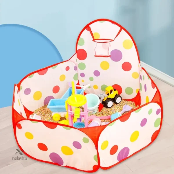 Espace de jeu sécurisé avec balles pour bébés et jeunes enfants