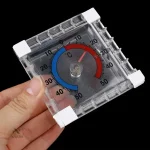 Thermomètre transparent adapté aux expériences scientifiques