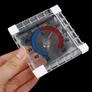 Thermomètre transparent adapté aux expériences scientifiques