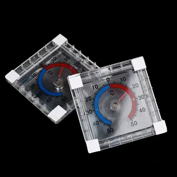 Mesure précise de la température avec thermomètre transparent