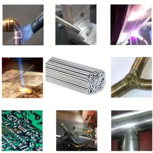Baguette de brasage pour différentes applications en métal