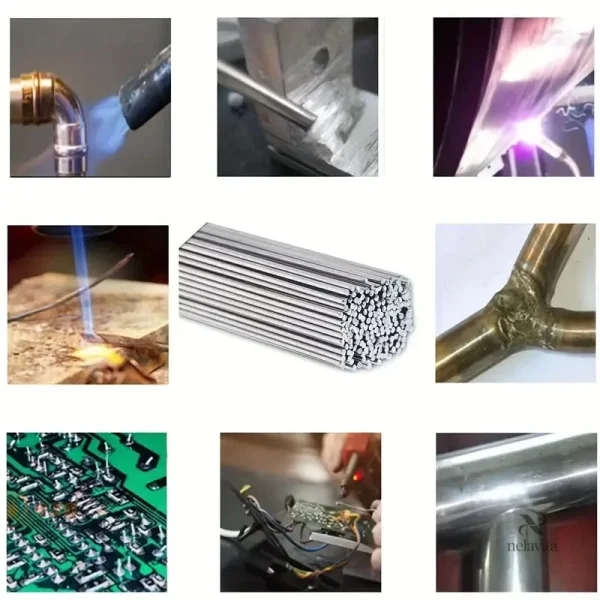 Baguette de brasage pour différentes applications en métal