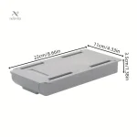 Rangement discret adhésif pour stylos et fournitures