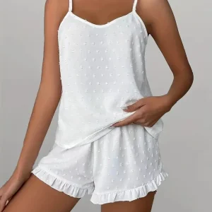 Tissu Maille Légère au Mètre – Confort Doux pour Pyjama, Lingerie et Tenues d’Intérieur