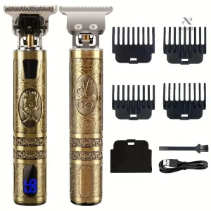 Outil de coupe de cheveux professionnel avec 4 sabots