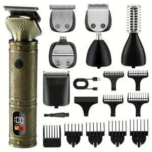 Tondeuse Électrique Multifonction 7-en-1 pour hommes