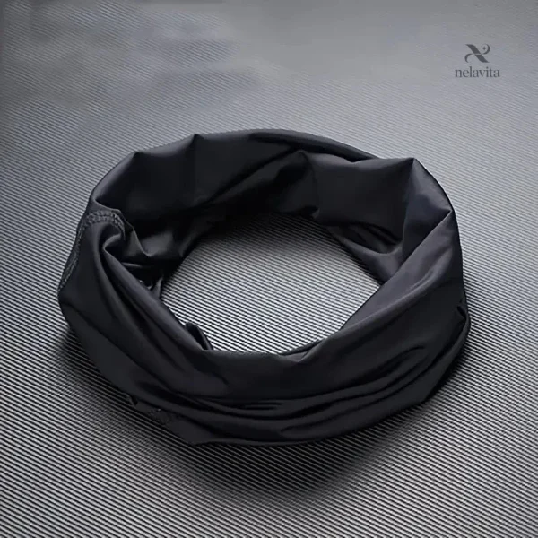 Accessoire sportif noir pour le outdoor et la pratique du sport
