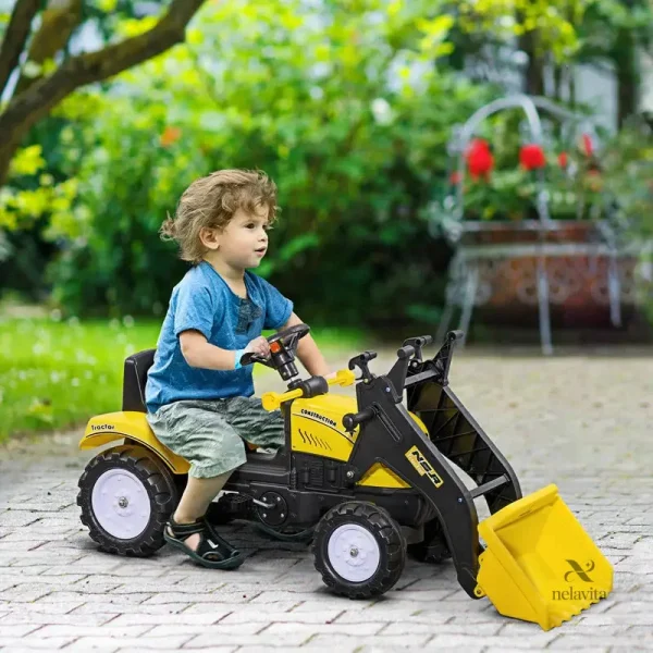 Véhicule de chantier réaliste pour les jeunes bâtisseurs