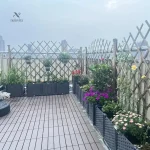 Panneau naturel pour plantes grimpantes en extérieur