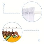 Tringle extensible pour fenêtres avec fixation à ressort