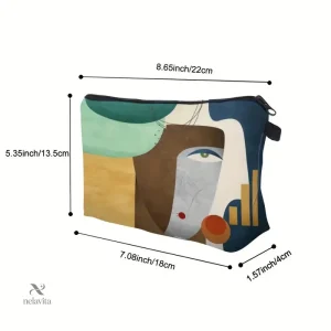 Trousse de maquillage artistique et élégante