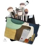 Trousse cosmétique avec design artistique moderne