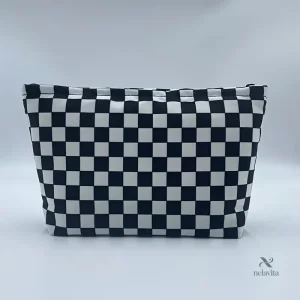Accessoire de voyage résistant à l'eau avec motifs damier