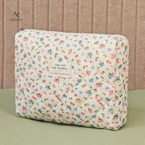 Trousse de toilette à fleurs élégante et pratique
