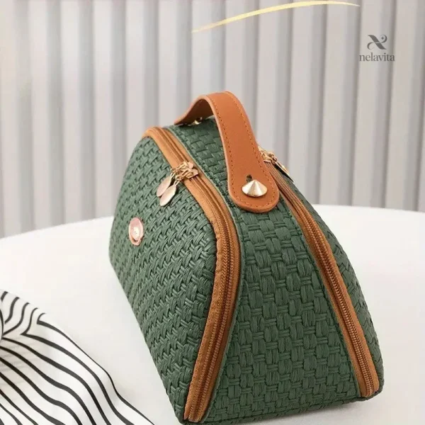 trousse-de-toilette-elegante-vert-tresse-grande-capacite-vekihy-1