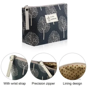 Pochette de voyage élégante pour cosmétiques et essentiels