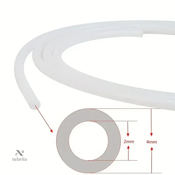 Accessoire Bowden compatible pour impression 3D, tube silicone