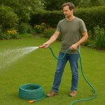 Tuyau d’arrosage flexible 20m pour l'entretien des plantes