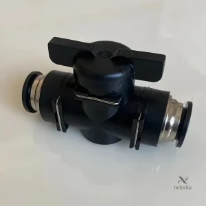 Vanne de Régulation Pneumatique avec Raccords Rapides – Contrôle de Débit d’Air pour Systèmes Industriels
