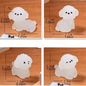 Mini veilleuse chien pour chambre d'enfant et décoration