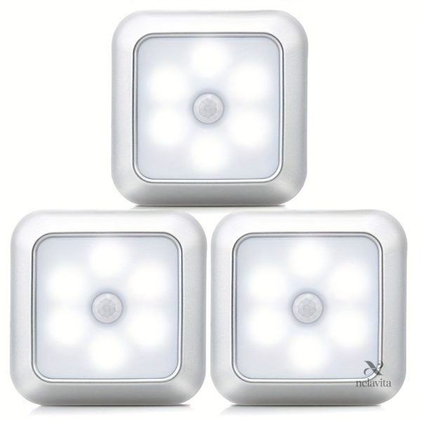 Éclairage LED sans fil idéal pour la nuit, set de 3