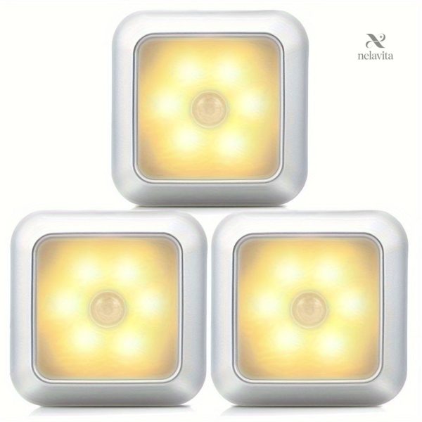 Veilleuses adhésives pour corridors et chambres, fonctionnement sans fil