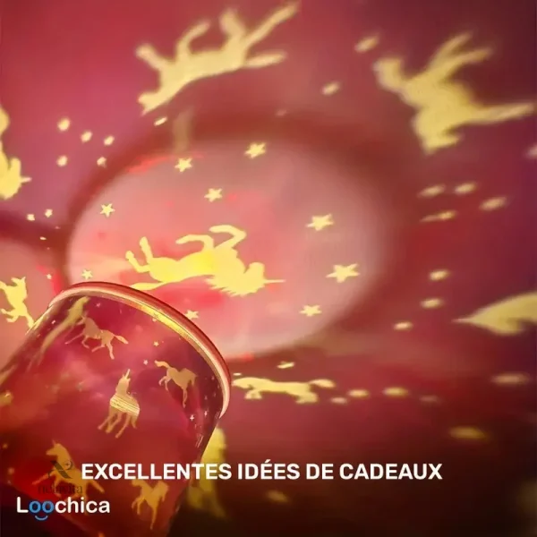 Veilleuse colorée pour décoration de chambre d'enfant