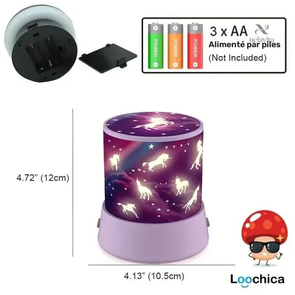 Lampe nocturne Licorne pour rassurer bébé la nuit