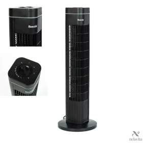 Ventilateur colonne Sentik oscillant silencieux pour maison et bureau