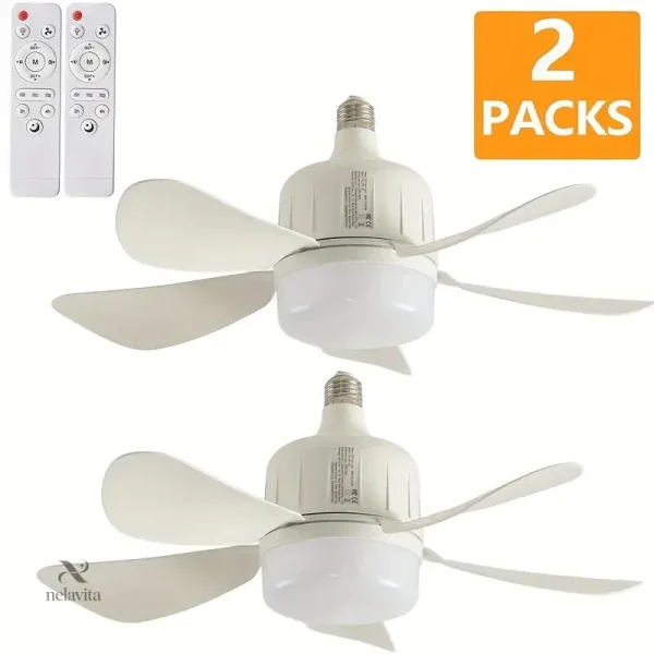 Solution d'éclairage et ventilation, silencieux et design moderne