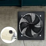 Design épuré et contemporain pour un ventilateur de plafond élégant