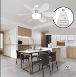 Ventilateur silencieux, idéal pour entrée et espaces restreints